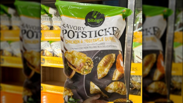 Bibigo potstickers sold at Costco