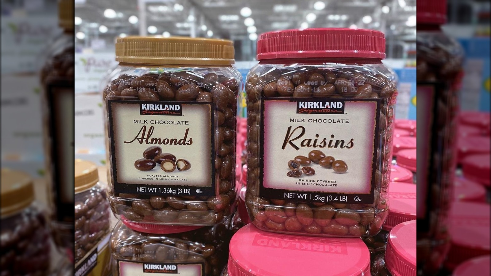 Craving chocolate? Head to Costco and grab a jars of M&M's