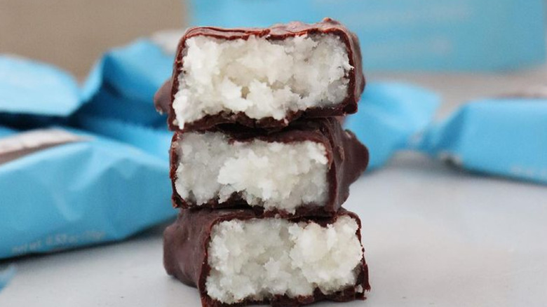 Unreal dark chocolate coconut bars