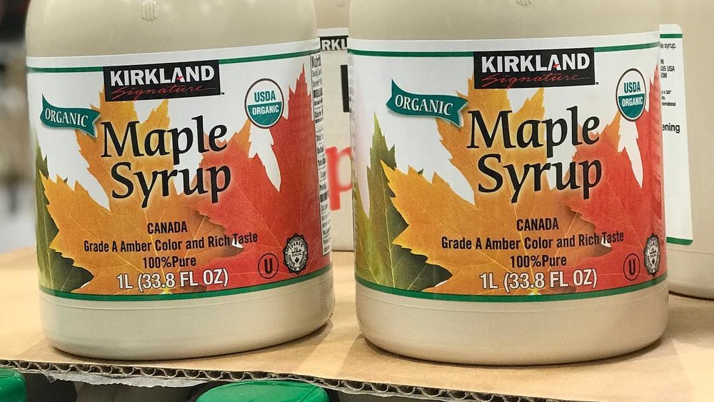 Costco's Kirkland Signature Maple Syrup