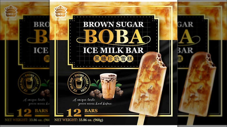 Box of Imei Brown Sugar Boba Ice Milk Bar