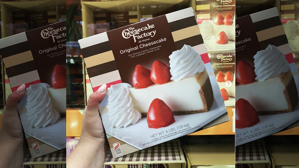 Costco Cheesecake Factory strawberry cheesecake