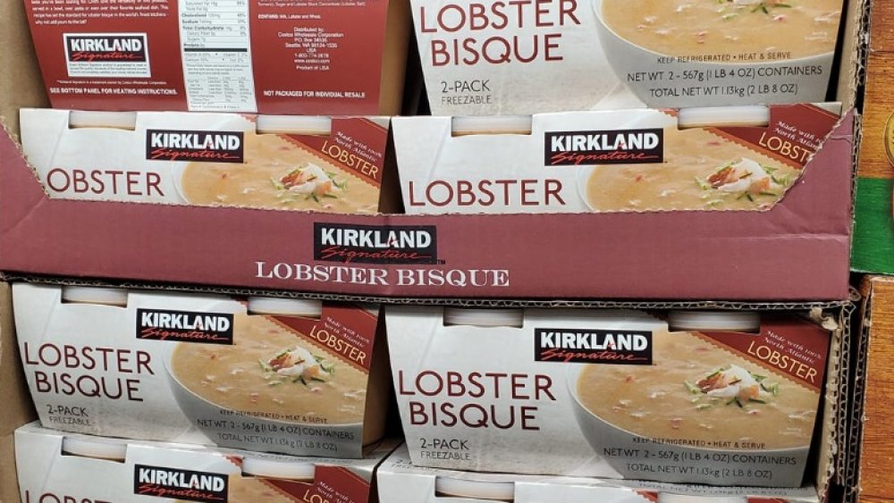 costco Lobster bisque 