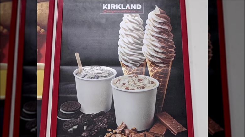 Costco soft serve with mix-ins