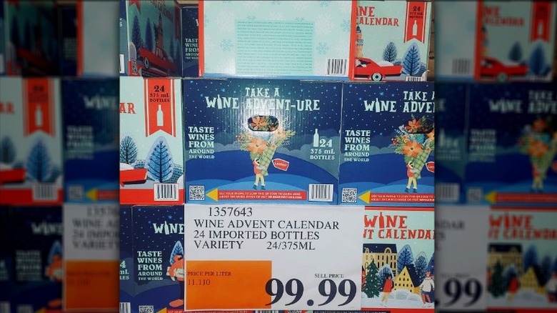 Costco wine Advent calendar