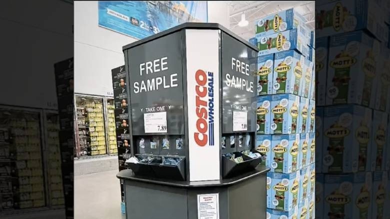 Sample kiosk