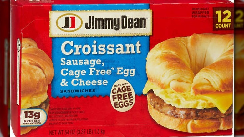 Jimmy Dean breakfast sandwich