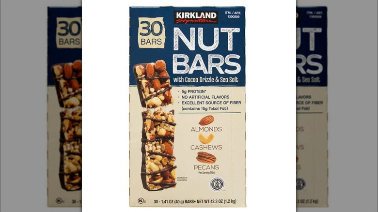 Nut Bars in Costco aisle 