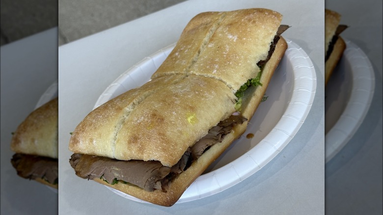 Costco roast beef sandwich