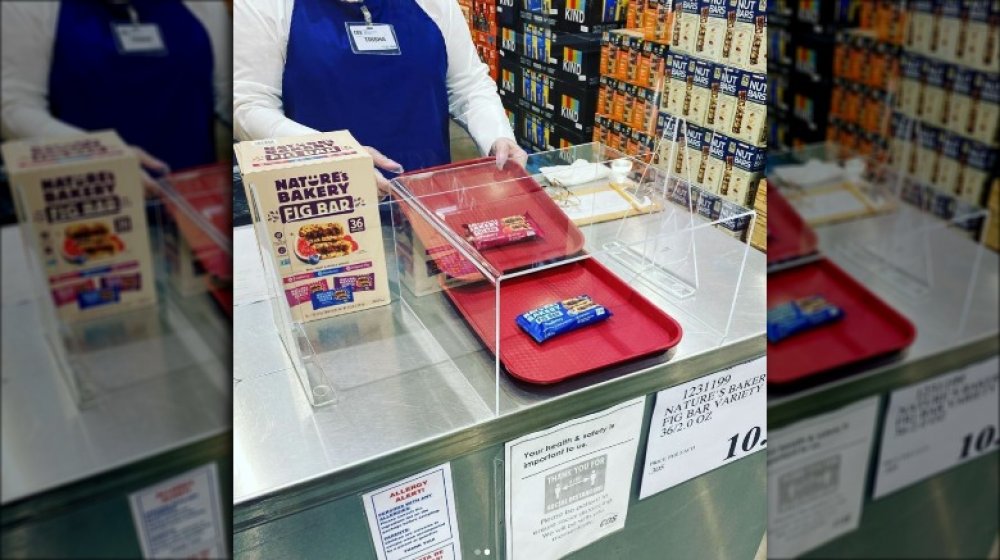 fig bar demonstration samples Costco