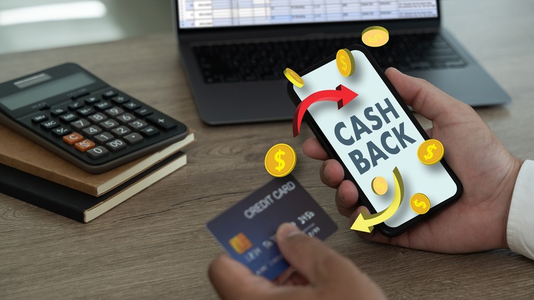 Credit card cash back offer