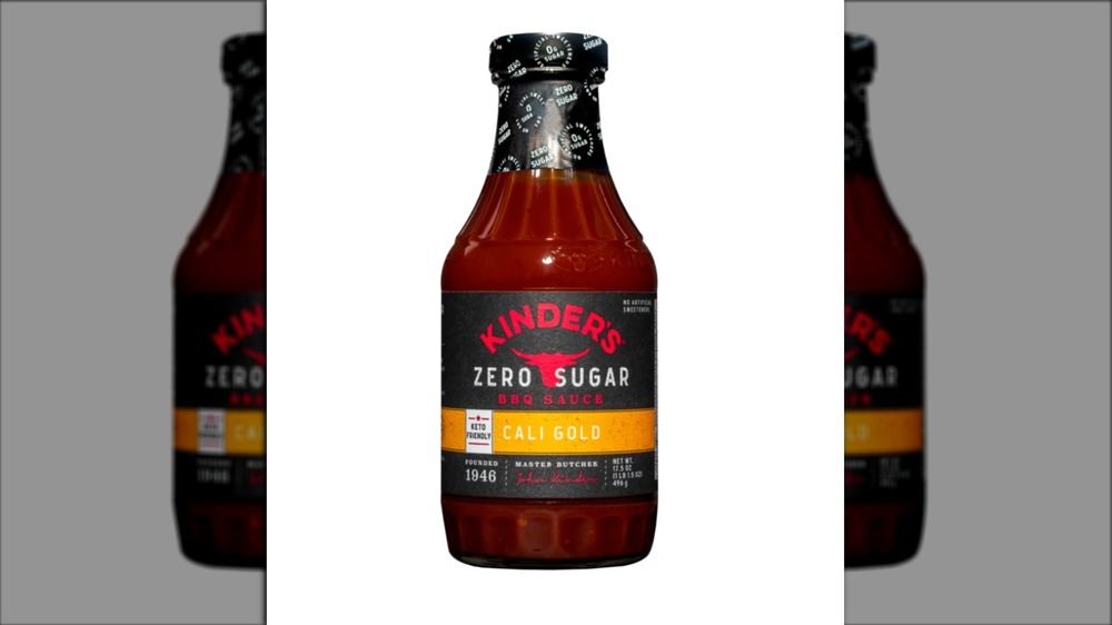 Kinder's zero sugar Cali Gold BBQ sauce