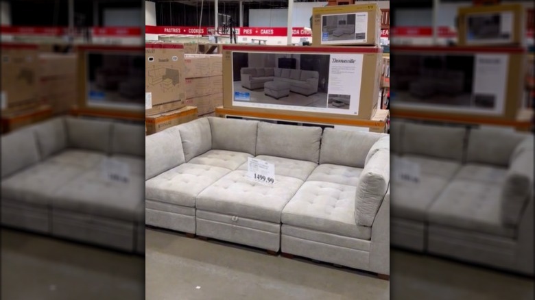 Costco Shoppers Are Running To Grab This Sectional Sofa   Dont Sit On This Costco Sofa Deal 1647881707 