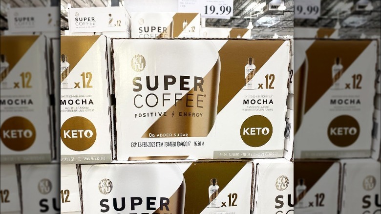 Super Coffee's mocha beverages at Costco