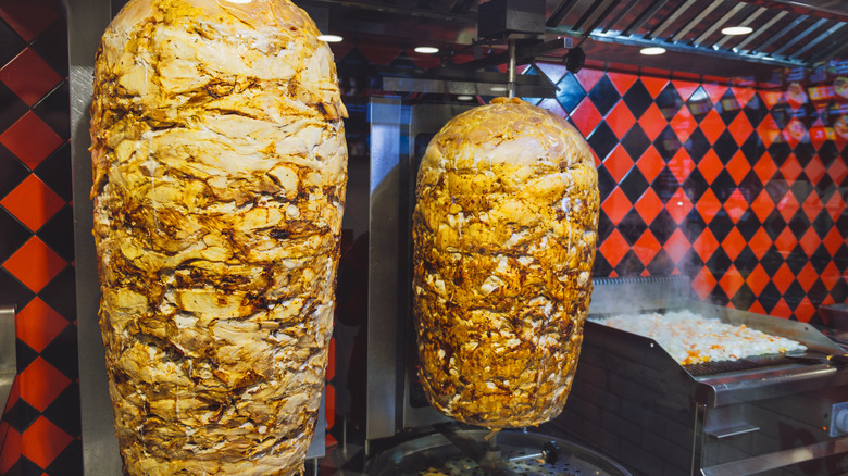 back of the chicken shawarma