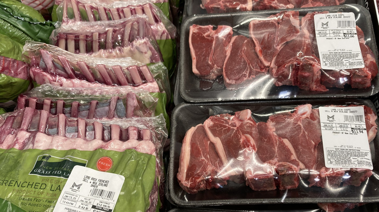 lamb selections from Sams Club