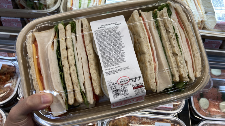 panini sandwiches from Costco