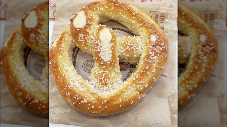 Sams' Club pretzel