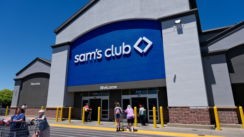 Sam's Club entrance