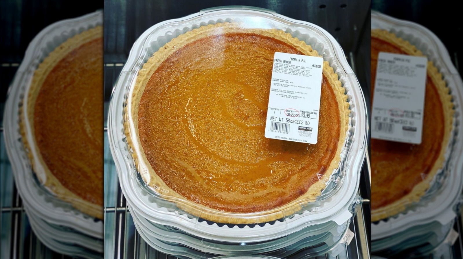 does costco have pumpkin pies for christmas