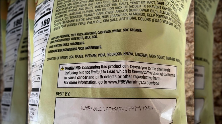 Costco's Bento Box Snack Mix Warning Label Has Fans Divided