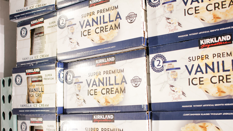 Costco vanilla ice cream