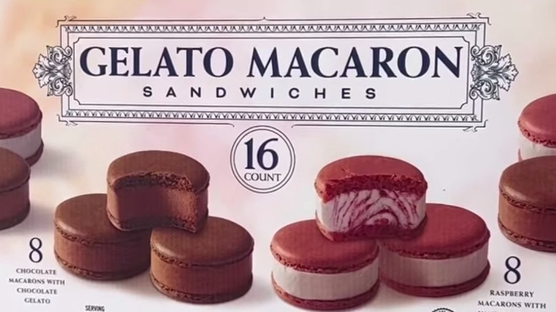 Costco's Gelato Macaron Sandwiches