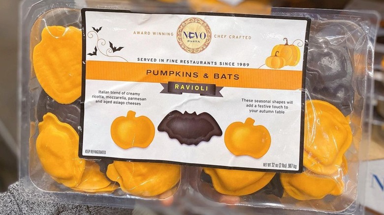 Costco's Pumpkins & Bats Ravioli