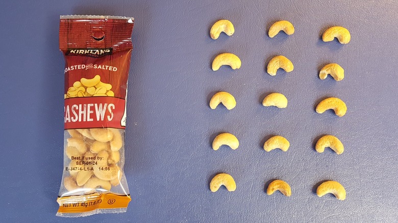 Bag of cashews