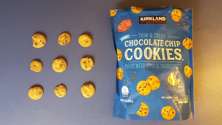 package of chocolate chip cookies