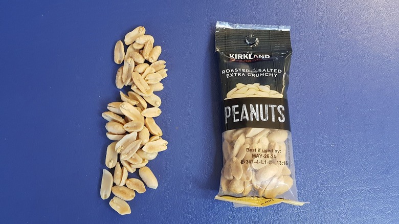 peanuts in small bag