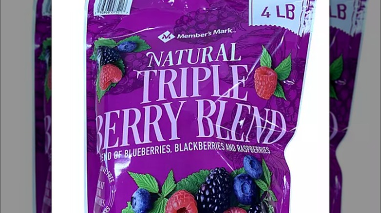 frozen berries from Sam's Club