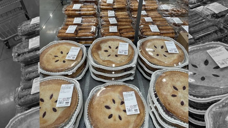 Costco four berry pie