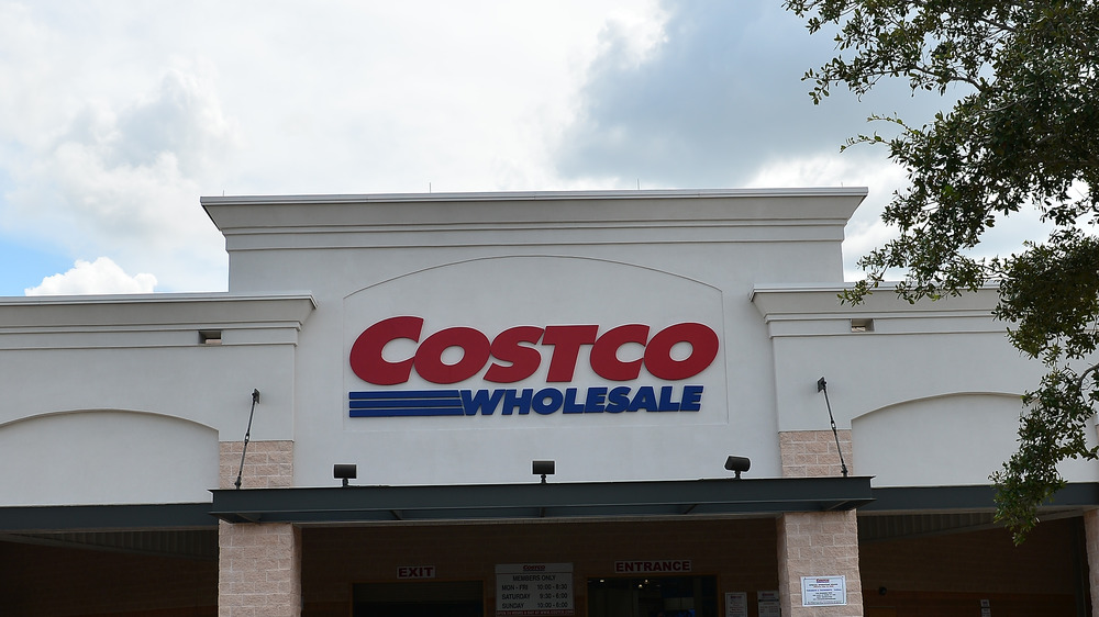 exterior of Costco store