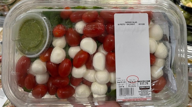 Costco caprese salad