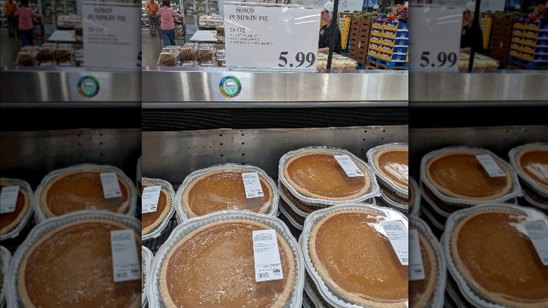 Costco's pumpkin pie