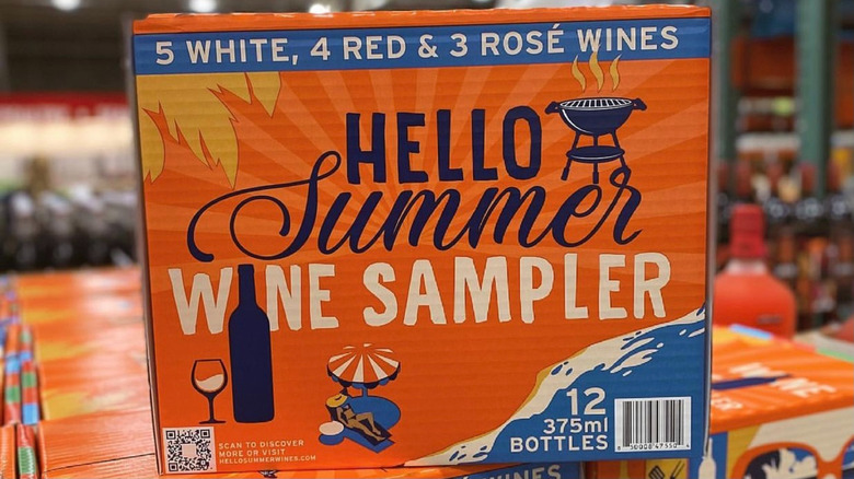 Costco hello summer wine sampler