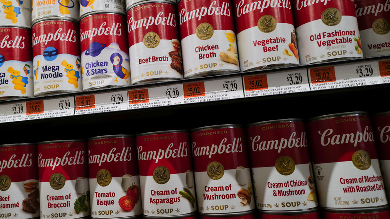 Campbell's soup cans