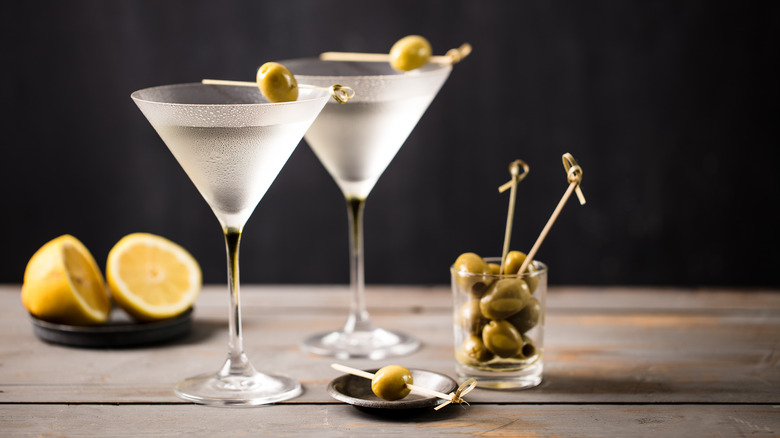 Vodka martini glasses