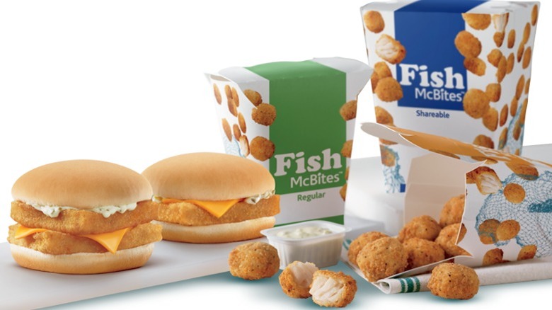 McDonald's Filet-O-Fish and Fish McBites