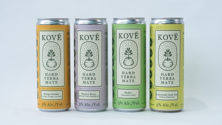 Flavors of Kove Hard Yerba Mate tea