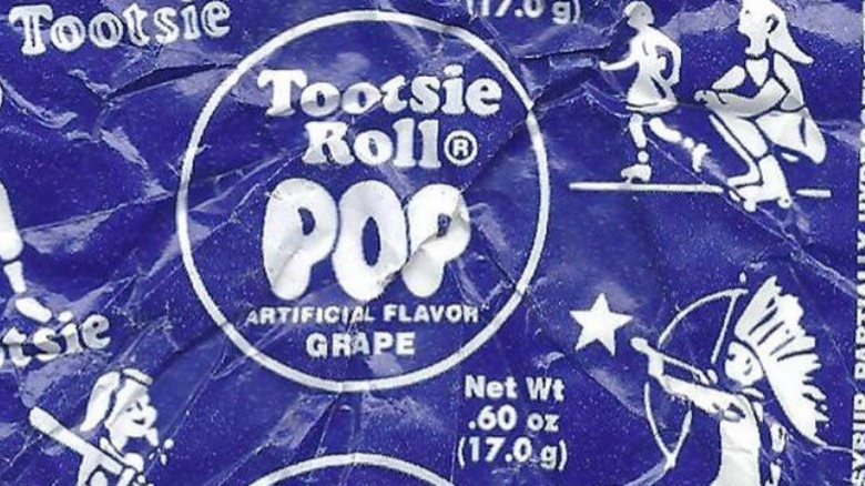 Tootsie Roll wrapper