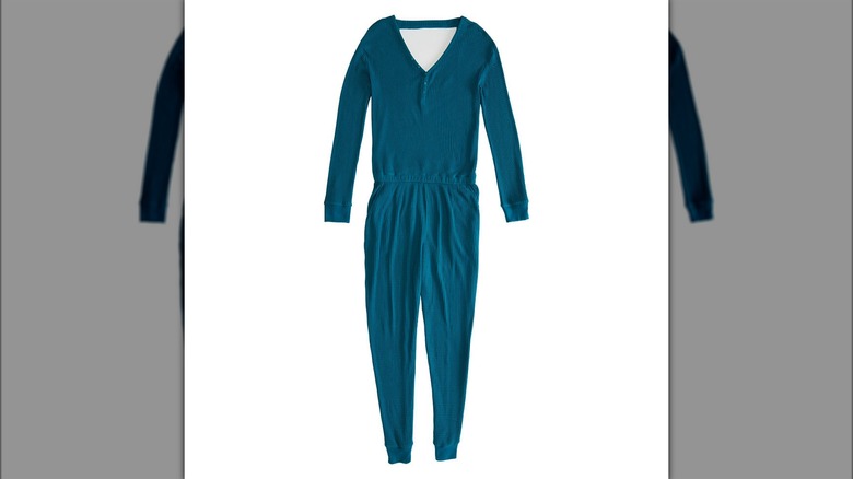 Serra Ladies Long Sleeve Cozy Lounge Romper