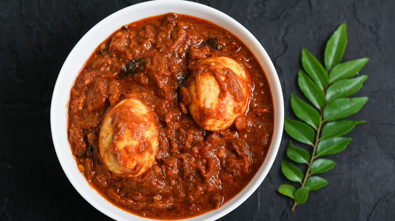 Indian-style egg curry