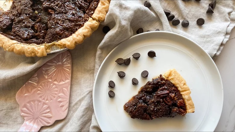 chocolate pecan pie