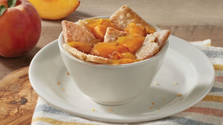 peach cobbler bowl