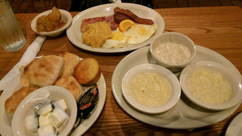 sunrise sampler at Cracker Barrel