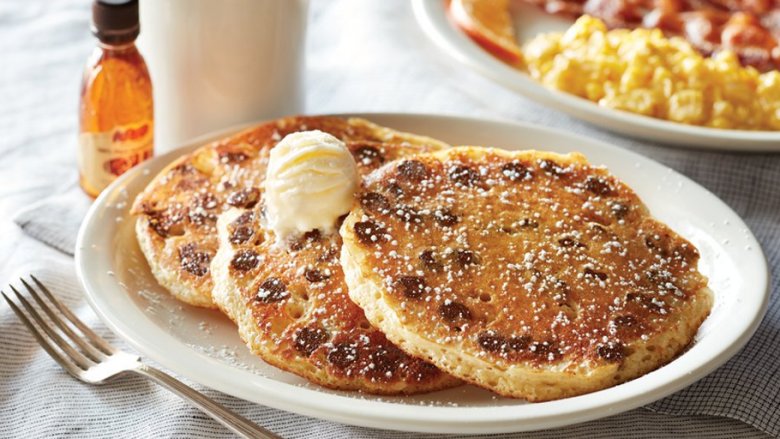 Cracker Barrel chocolate chip pancakes