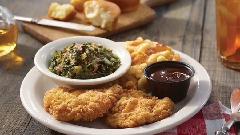 Cracker Barrel buttermilk fried chicken