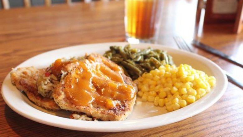 Cracker Barrel fried pork chops